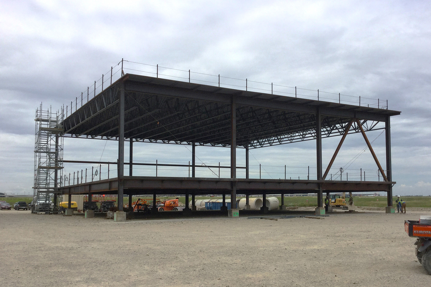 3_Steel installed for module 4 at the fabrication yard.JPG