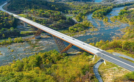Shenandoah River Bridge Delta Frame
