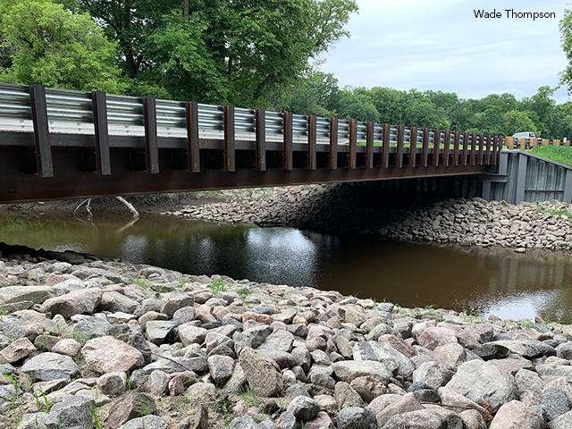 Grand Forks County Prefabricated Bridge