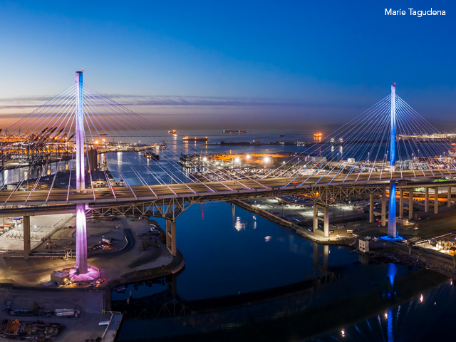 Long Beach International Gateway Bridge