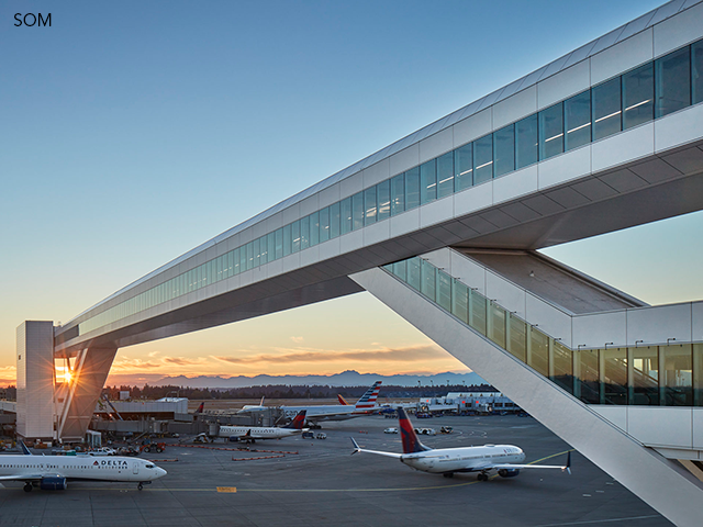 SeaTac IAF Pedestrian Walkway