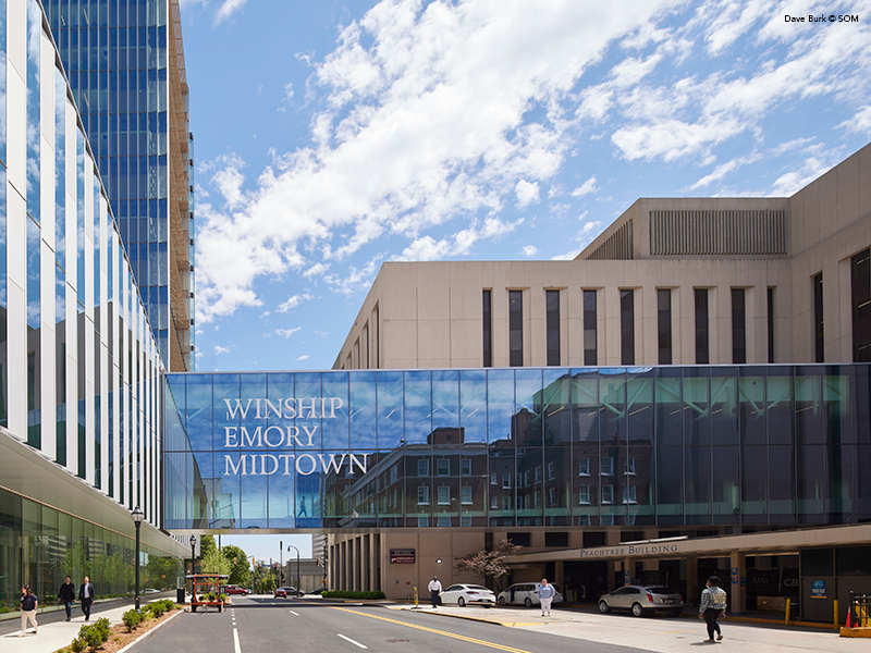 Winship Cancer Institute Pedestrian Bridge