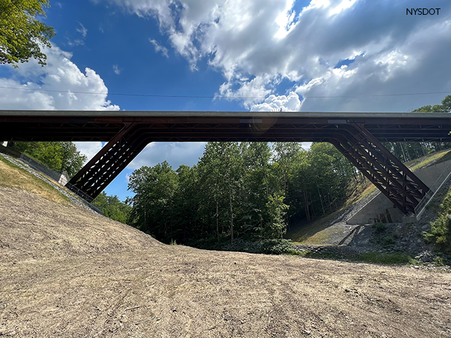 Rt. 34B over Salmon Creek Bridge Replacement, Lansing, N.Y.