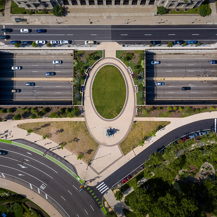 Vine Street Expressway (I-676) Bridge Reconstruction Project