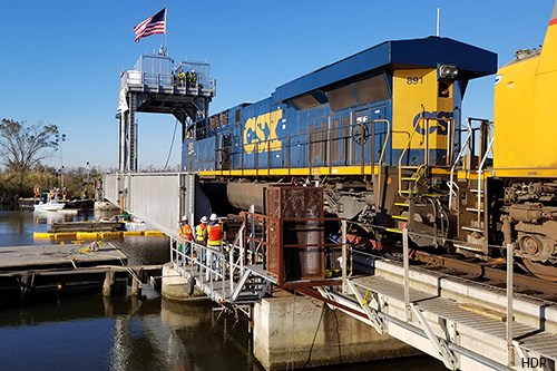 Bayou Sara Swing Bridge