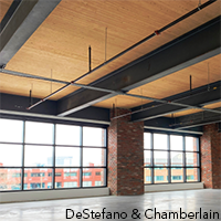 hybrid steel and mass timber design