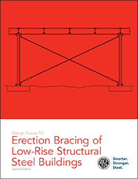 Design Guide 10: Erection Bracing of Low-Rise Structural Steel Buildings (Second Ed.) (Print)