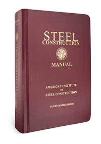 Steel Construction Manual 14th Ed Print American Institute Of Steel Construction