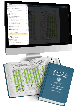 Steel Construction Manual, 15th Ed. (1-Year Online Access)