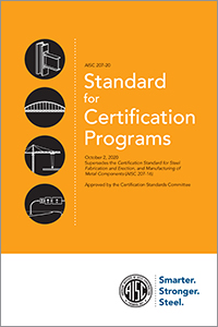 Standard for Certification Programs (AISC 207-20) Download