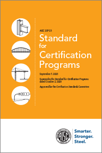 Standard for Certification Programs (AISC 207-23) Download