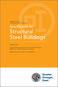 Specification for Structural Steel Buildings (ANSI/AISC 360-22) Download
