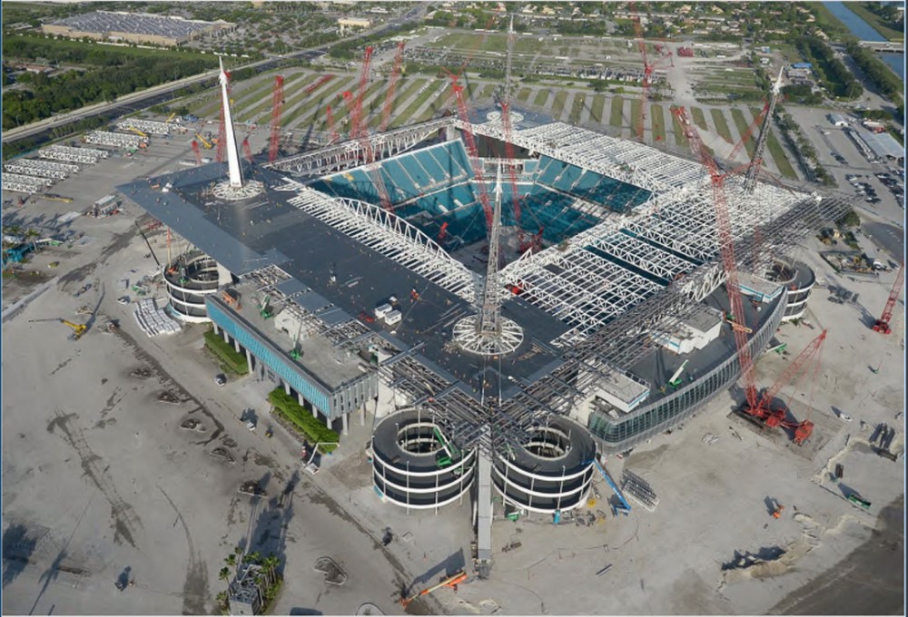 Hard Rock Stadium Shade Canopy Erection Plan American Institute Of Steel Construction Hard Rock Stadium Shade Canopy Erection Plan American Institute Of Steel Construction