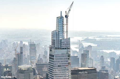 One Vanderbilt with crane