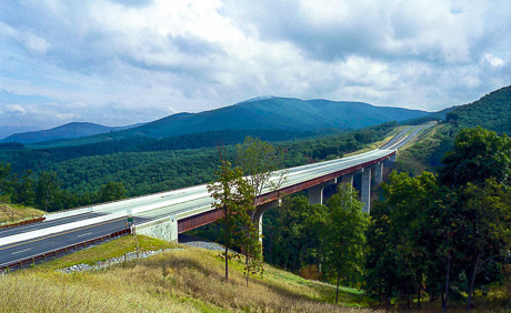 Appalachian Corridor H over Clifford Hollow