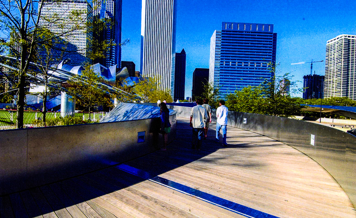 millennium park bridge