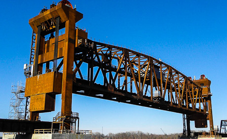 BNSF Burlington Rail Bridge