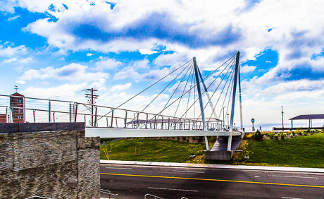 Christina and John Markey Memorial Pedestrian Bridge