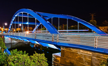 North Halsted Street Tied Arch Bridge